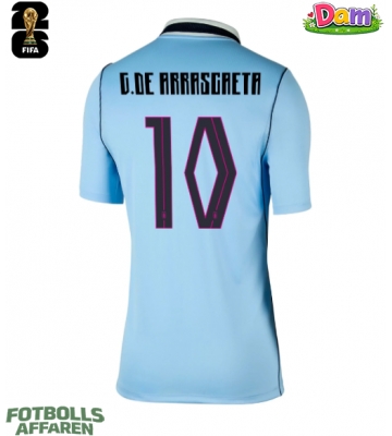 Uruguay Giorgian de Arrascaeta #10 Hemmatröja Kvinnor VM 2026 Kortärmad